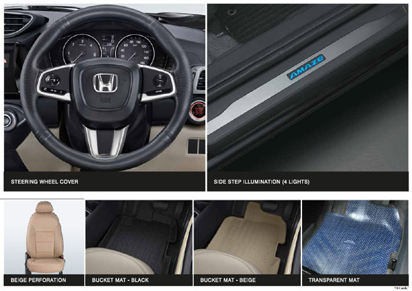 2021 Honda Amaze को बना सकते है और भी बेहतर, एक्सेसरीज का हुआ खुलासा