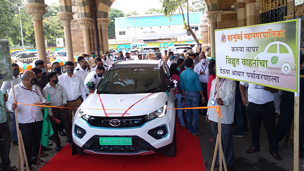 ग्रेटर मुंबई म्युनिसिपल कारपोरेशन को मिली Tata Nexon EV