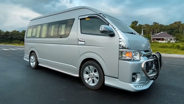 यह Toyota Hiace एक कार नहीं, बल्कि चलता-फिरता घर है, शानदार इंटीरियर देख हो जाएंगे दीवाने