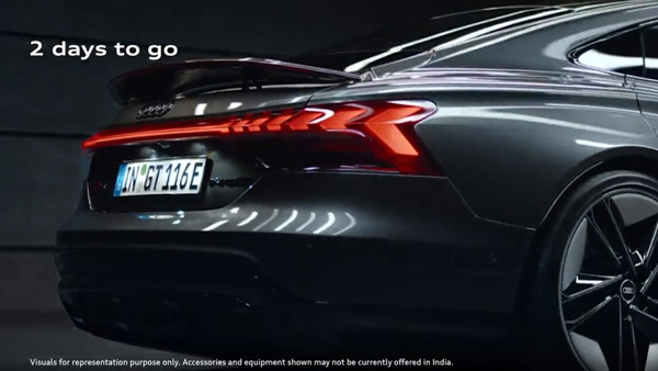 Audi e-Tron GT का नया टीजर हुआ जारी,। अगले हफ्ते किया जाएगा लॉन्च