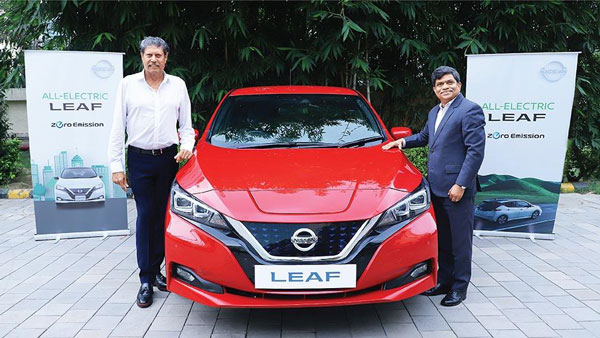 World EV Day पर Nissan India ने पूर्व क्रिकेट कप्तान Kapil Dev को Leaf EV की गिफ्ट