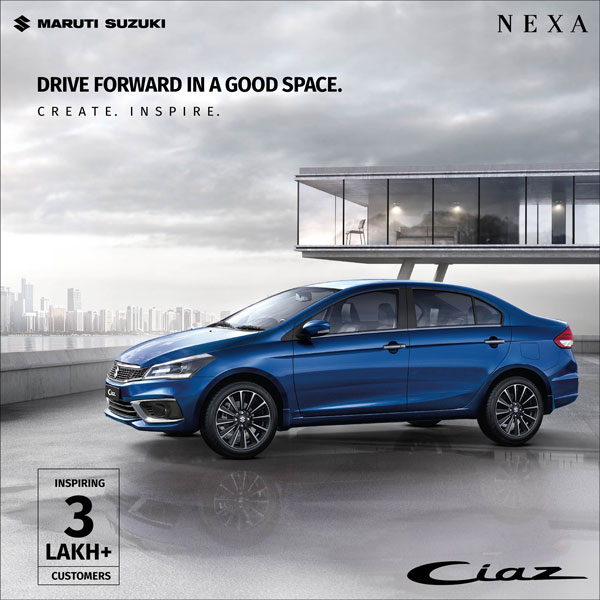 Maruti Suzuki Ciaz के भारतीय बाजार में बिके 3 लाख यूनिट्स, कंपनी के लिए बड़ी उपलब्धि