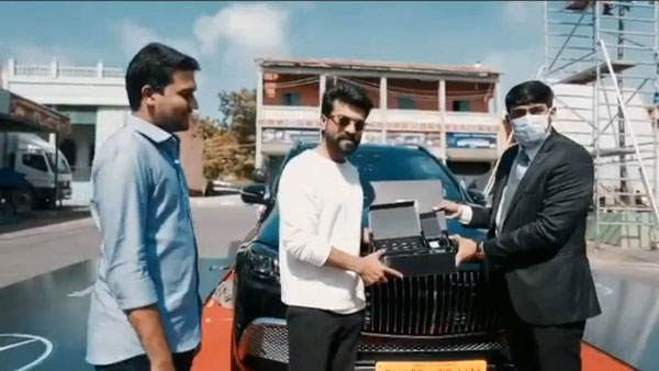 साउथ सुपरस्टार Ram Charan ने खरीदी Mercedes Maybach GLS 600, वायरल हुईं तस्वीरें