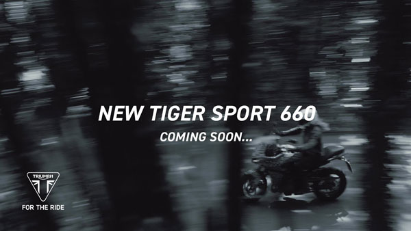 Triumph Tiger Sport 660 की नई टीजर इमेज हुई जारी, 5 अक्टूबर को होने वाली है पेश