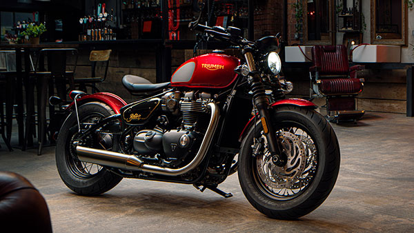 Triumph मोटरसाइकिल ने बोनेविले गोल्ड लाइन एडिशन बाइक्स का किया खुलासा, देखें तस्वीरें