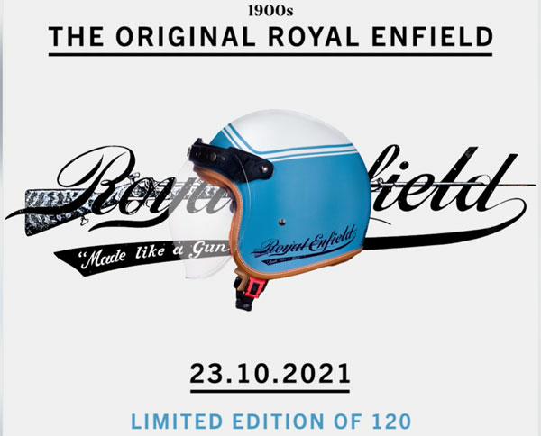 Royal Enfield ने लॉन्च की लिमिटेड एडिशन हेलमेट रेंज, 120 साल की विरासत की दिखेगी झलक