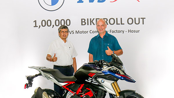 TVS Motor ने BMW Motorrad की 310cc सीरीज की 1 लाख बाइक्स का किया उत्पादन, जानें