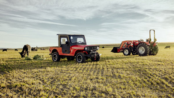 नई 2022 Mahindra Roxor ऑफ-रोडर हुई लॉन्च, कंपनी ने दिया एक नया फ्रंट डिजाइन