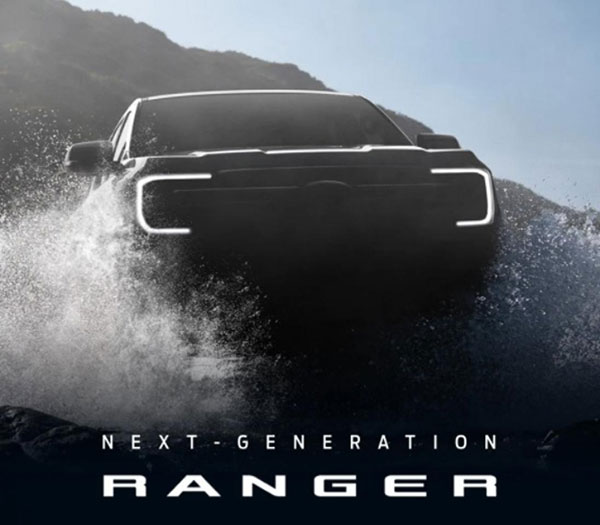 नई-जनरेशन Ford Ranger का टीजर हुआ जारी, 24 नवंबर को होगी पेश, जानें क्या हुए अपडेट