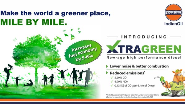 Indian Oil ने लॉन्च किया XtraGreen Diesel ईंधन, अब कम होगा पॉल्यूशन
