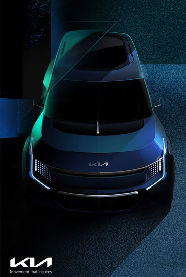 Kia EV9 इलेक्ट्रिक SUV के कॉन्सेप्ट का खुलासा, अगले हफ्ते Los Angeles Motor Show में होगी पेश