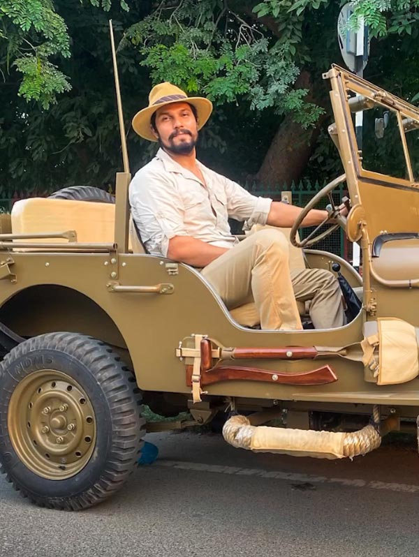 अभिनेता Randeep Hooda की सवारी बनी विंटेज Willys Jeep, ताजा तस्वीरें आईं सामने
