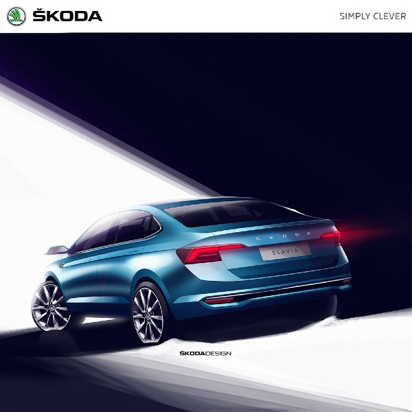 Skoda Slavia के डिजाईन का हुआ खुलासा, देखें कैसी लगती है यह प्रीमियम सेडान