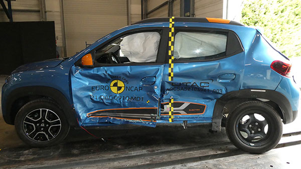 Renault Kwid का इलेक्ट्रिक वर्जन Euro NCAP क्रैश टेस्ट में फेल, मिला सिर्फ 1 सेफ्टी स्टार