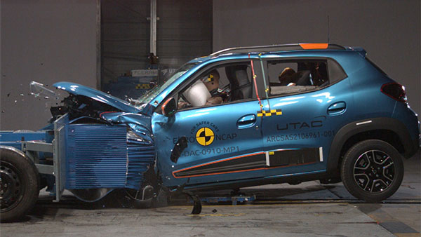 Renault Kwid का इलेक्ट्रिक वर्जन Euro NCAP क्रैश टेस्ट में फेल, मिला सिर्फ 1 सेफ्टी स्टार