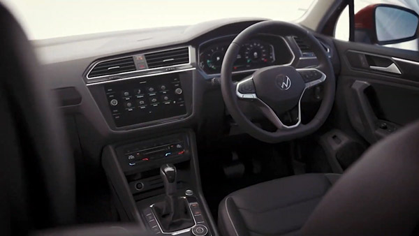 नई Volkswagen Tiguan इंटीरियर व फीचर्स