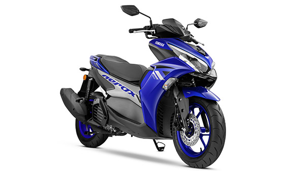Yamaha Aerox 155 मैक्सी स्कूटर अब नए मैटेलिक ब्लैक रंग में हुई उपलब्ध