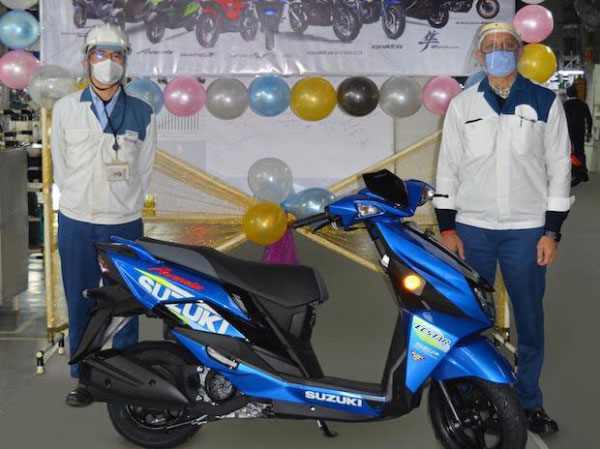 Suzuki Motorcycle India ने गुरुग्राम प्लांट में किया 60 लाख वाहनों का उत्पादन, नई Avensis हुई रोल-आउट