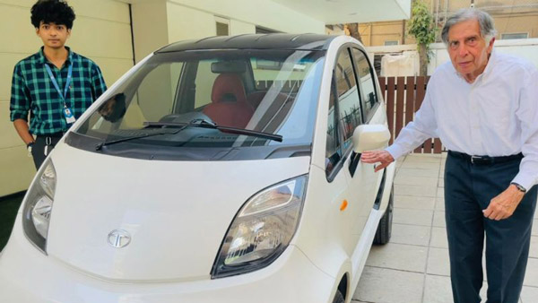 Ratan Tata को मिली कस्टम बिल्ट Tata Nano इलेक्ट्रिक कार, फुल चार्ज पर देती है 160 किमी की रेंज