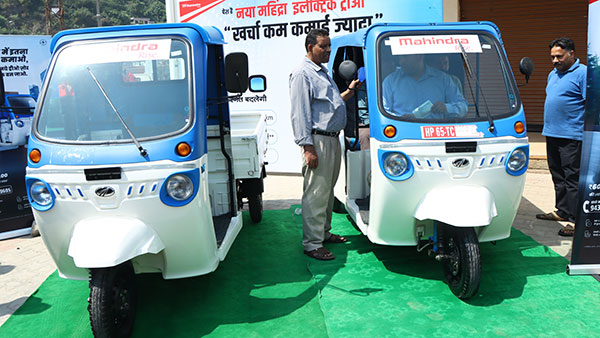 महिंद्रा के 3-व्हीलर इलेक्ट्रिक वाहनों का बढ़ा दबदबा, 73.4 प्रतिशत हुई बाजार में हिस्सेदारी