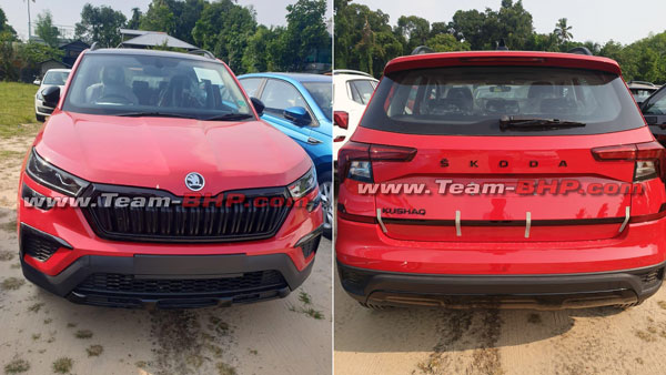 Skoda Kushaq Monte Carlo एडिशन डीलर स्टॉकयार्ड में आई नजर, जल्द होने वाली है लॉन्च