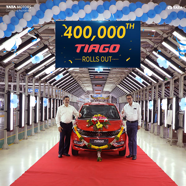 Tata Tiago के 4 लाख यूनिट्स का उत्पादन हुआ पूरा, जानें पहली बार कब लॉन्च हुई थी भारत में यह कार