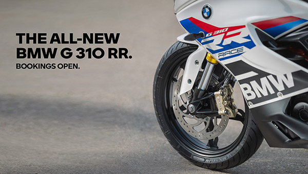 नई BMW G310 RR की बुकिंग हुई शुरू, Apache 310 RR को टक्कर देने आ रही है अगले माह