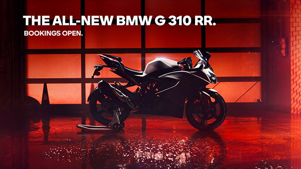 नई BMW G310 RR की बुकिंग हुई शुरू, Apache 310 RR को टक्कर देने आ रही है अगले माह