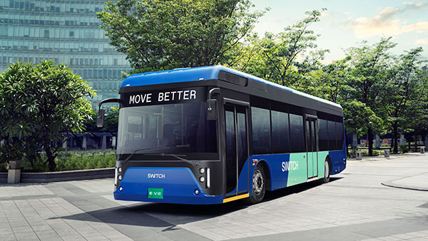 Switch EiV 12 इलेक्ट्रिक बस हुआ लाॅन्च, फुल चार्ज पर 500 Km की मिलेगी रेंज, जानें क्या हैं फीचर्स