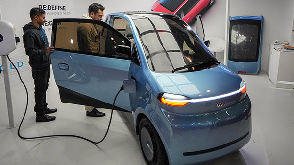 Vayve Eva Unveiled At Auto Expo 2023 Vayve Eva Unveiled At Auto Expo 2023