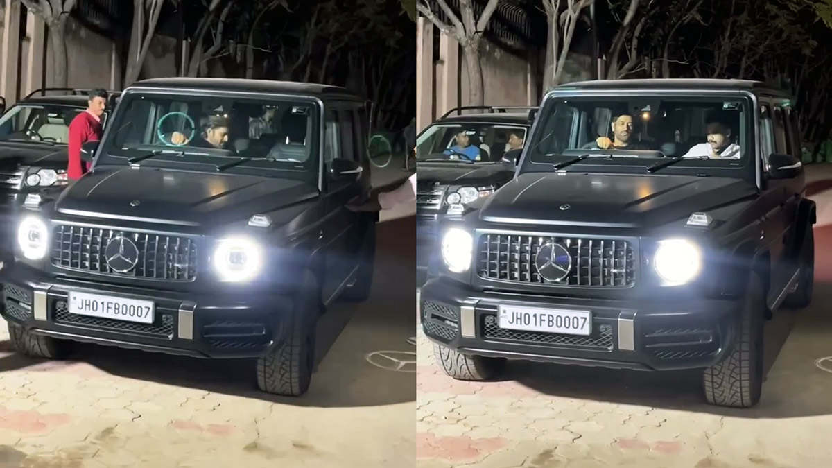 MS Dhoni Mercedes G63 AMG : भारतीय क्रिकेट टीम के पूर्व कप्तान महेंद्र सिंह  धोनी अब तक के सबसे महान क्रिकेटरों में से एक हैं। अंतरराष्ट्रीय क्रिकेट से  ...